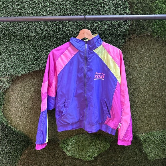 Vintage Puma Zip-up Light Jacket Small - Picture 1 of 6